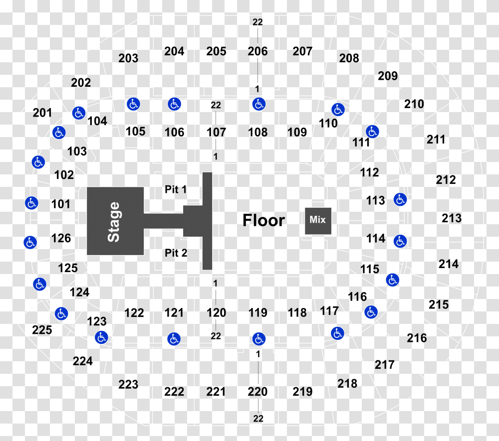 Hall And Oates Verizon Arena Seating Chart, Gauge, Diagram, Plot, Building Transparent Png