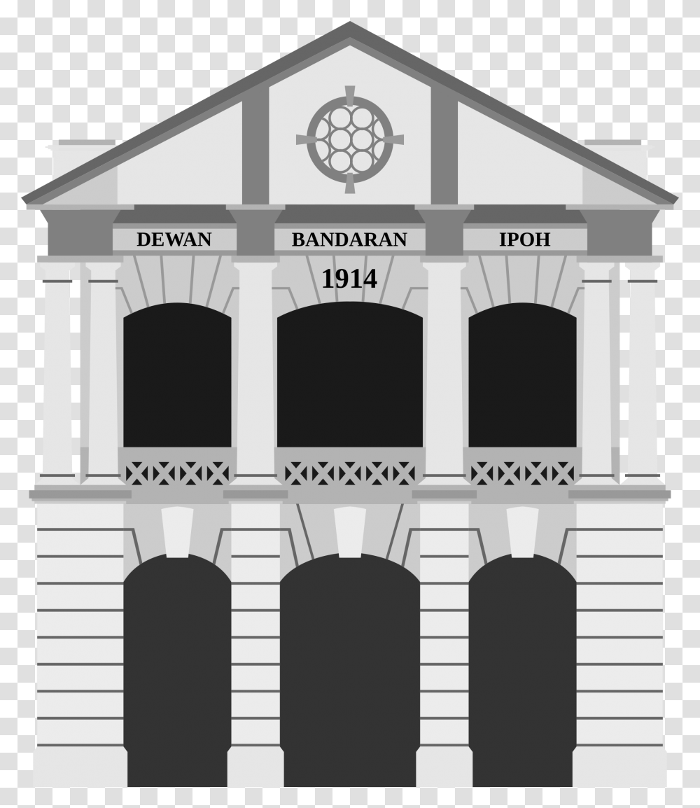 Hall, Architecture, Building, Pillar, Column Transparent Png