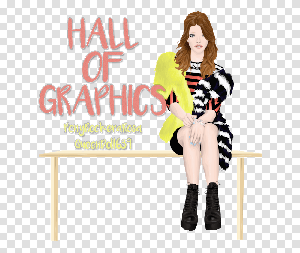 Hall Of Graphics Girl, Person, Female, Book Transparent Png