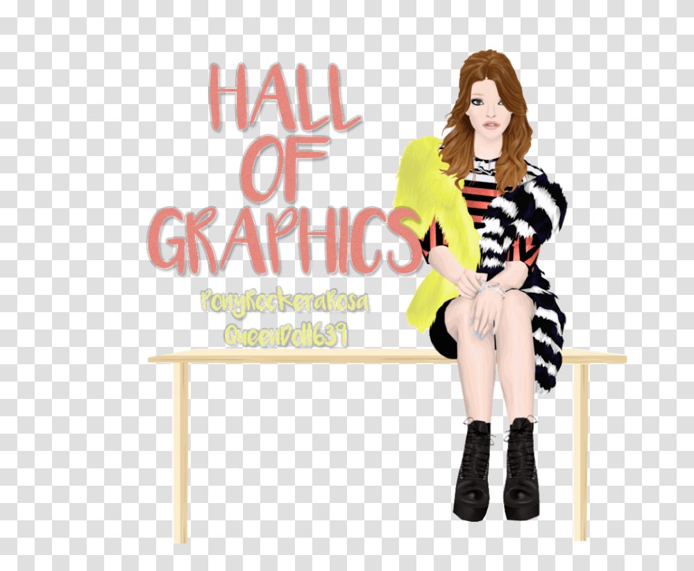 Hall Of Graphics Graphic Stardoll Cara Delevingne, Person, Book, People Transparent Png