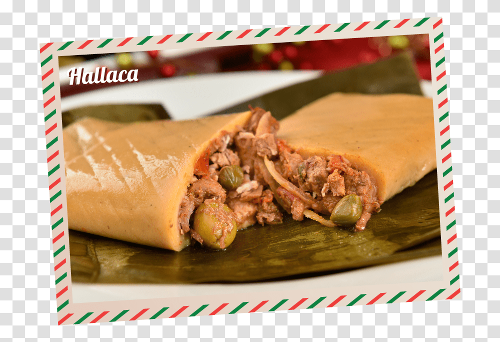 Hallacas Pan De Jamon, Burrito, Food, Hot Dog, Bread Transparent Png