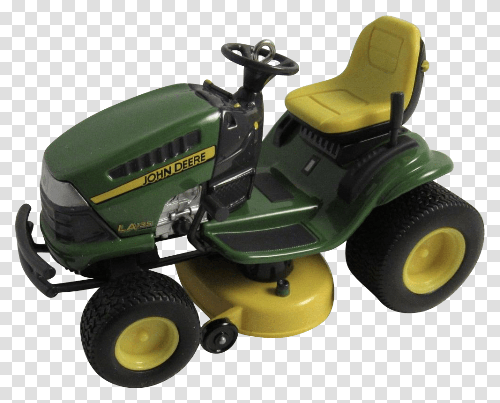 Hallmark Keepsake John Deere Lawn Tractor La135 Limited Tractor, Lawn Mower, Tool, Transportation, Grass Transparent Png
