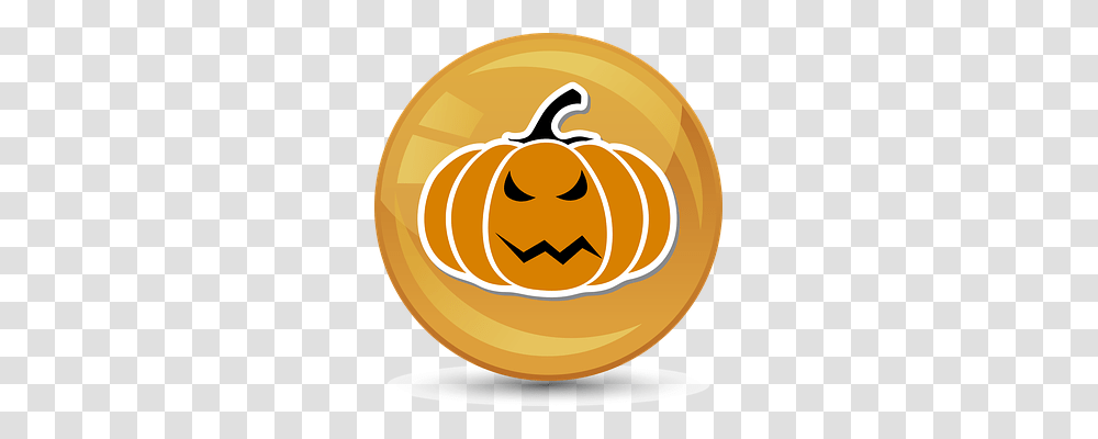 Halloween Plant, Food, Produce, Pumpkin Transparent Png