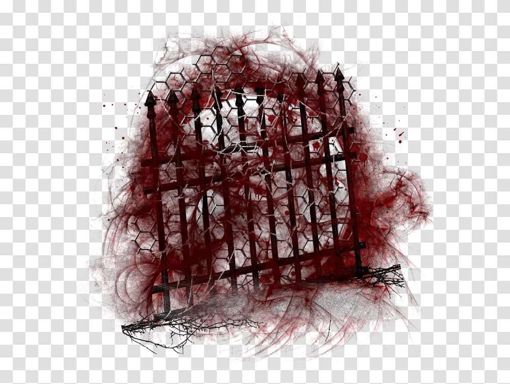 Halloween Background Element 800 X Sketch, Gate, Fire, Painting Transparent Png