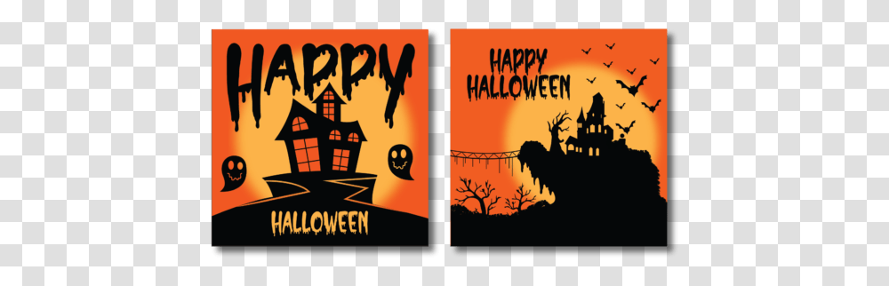 Halloween Banner Horror Evil Vectors Language, Book, Bird, Animal, Novel Transparent Png