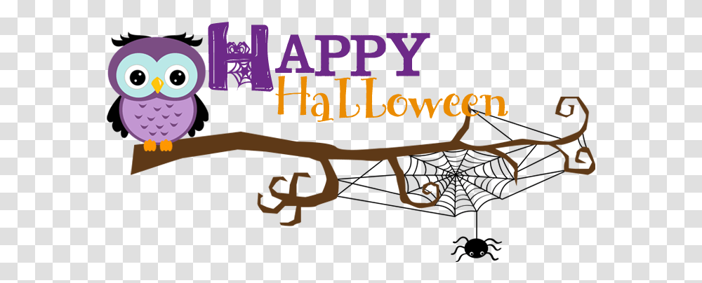 Halloween Banner Royalty Free Spider Web, Word, Text, Label, Alphabet Transparent Png