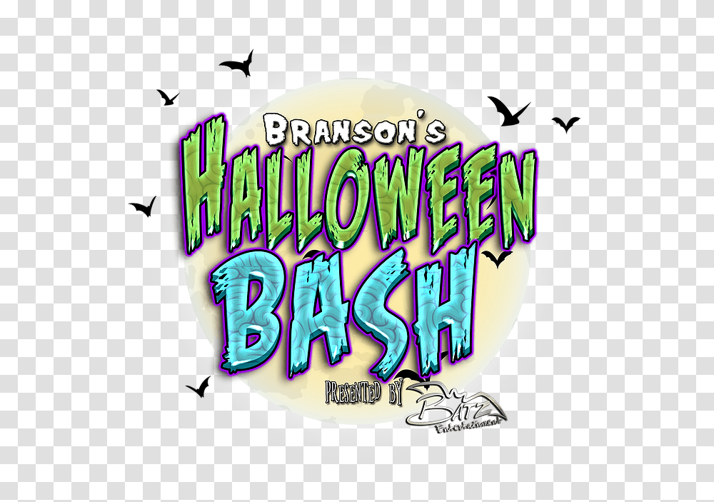 Halloween Bash Calligraphy, Birthday Cake, Food, Text, Leisure Activities Transparent Png