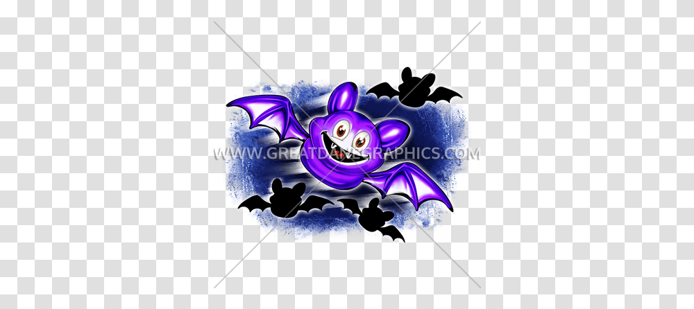Halloween Bat Production Ready Artwork For T Shirt Printing Cartoon, Graphics, Symbol Transparent Png