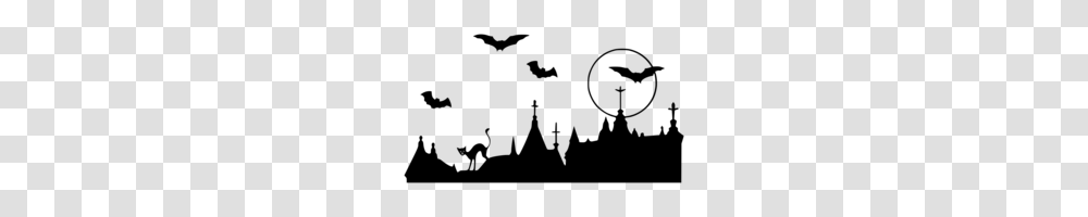 Halloween Bat Silhouette Clipart, Gray, World Of Warcraft Transparent Png
