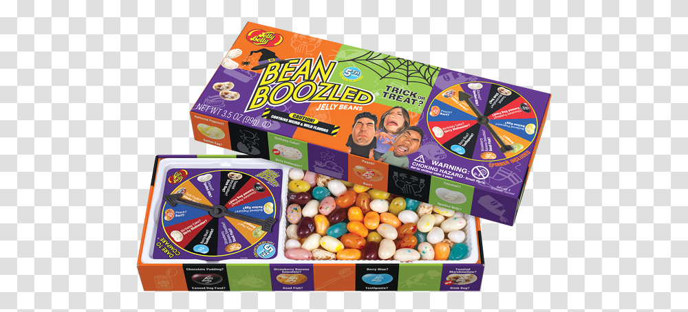 Halloween Bean Boozled, Sweets, Food, Confectionery, Person Transparent Png