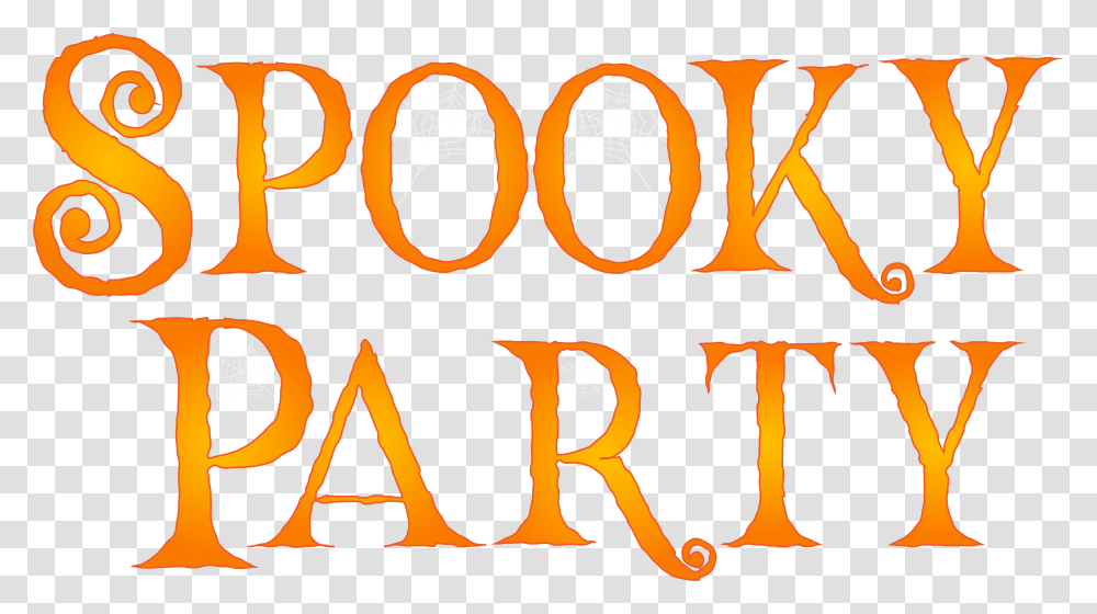 Halloween Birthday Party Clip Freeuse Halloween Birthday Party, Text, Alphabet, Label, Word Transparent Png