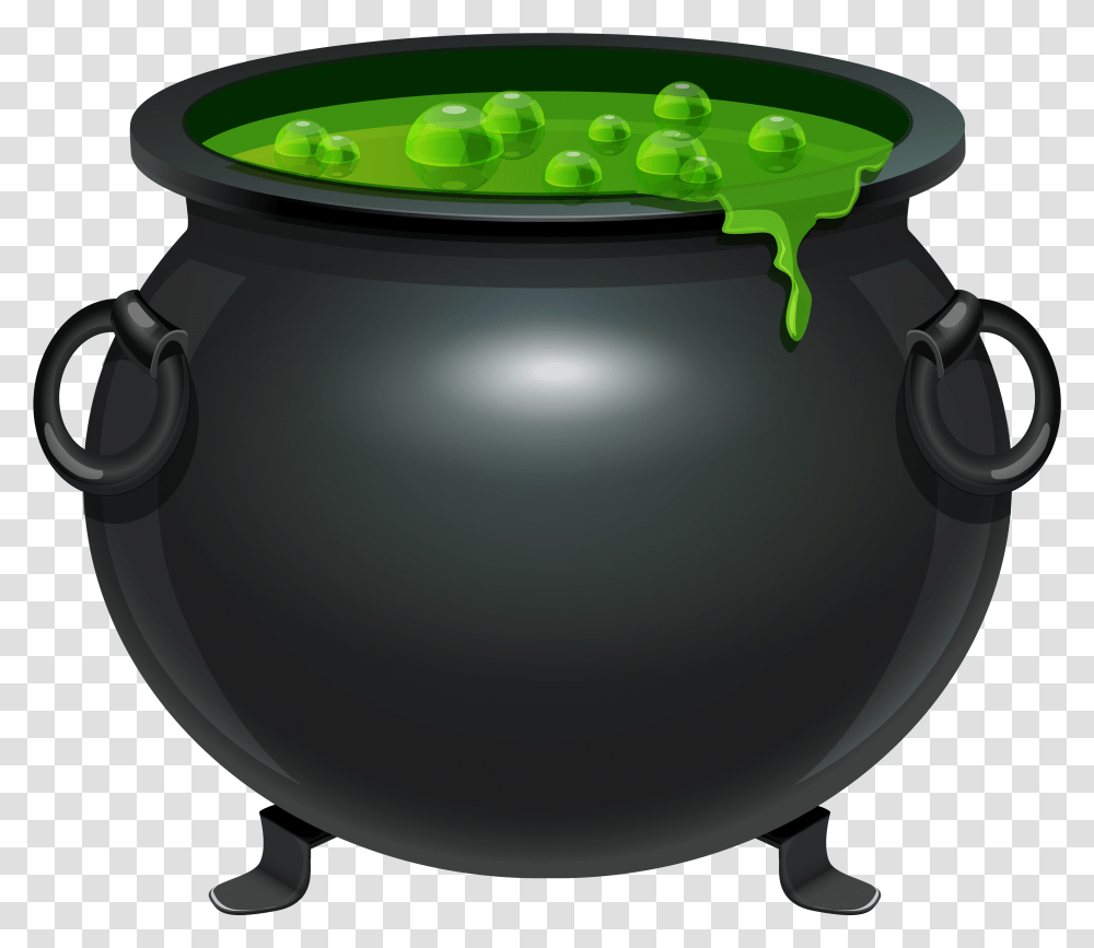 Halloween Black Cauldron Clipart Cauldron Clipart, Plant, Pot, Pottery, Jar Transparent Png