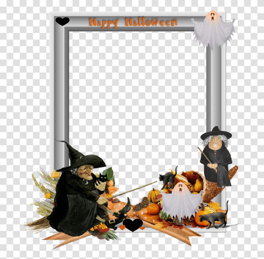 Halloween Border Vector Free Photo Halloween Photo Frame, Person, Leisure Activities, People Transparent Png