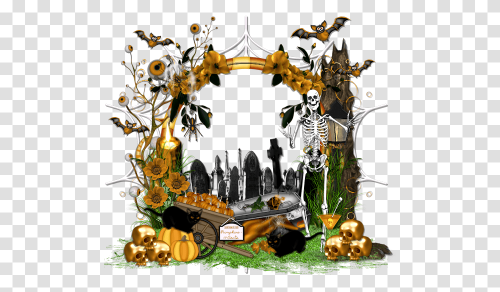 Halloween Borders Amp Frames, Honey Bee, Insect, Invertebrate, Animal Transparent Png