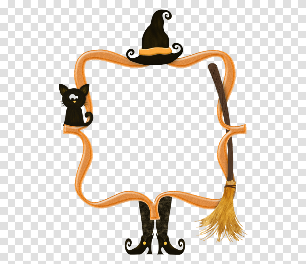 Halloween Borders Kids Halloween Frame, Bird, Animal, Antelope, Wildlife Transparent Png