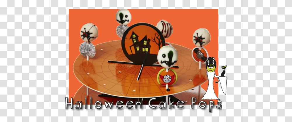 Halloween Cake Pops Recipe Wilkolife Illustration, Text, Crowd, Angry Birds Transparent Png