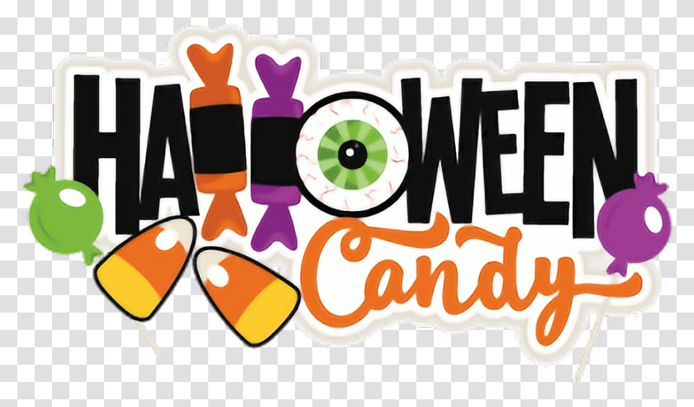 Halloween Candy Clip Art, Sweets, Food, Label Transparent Png