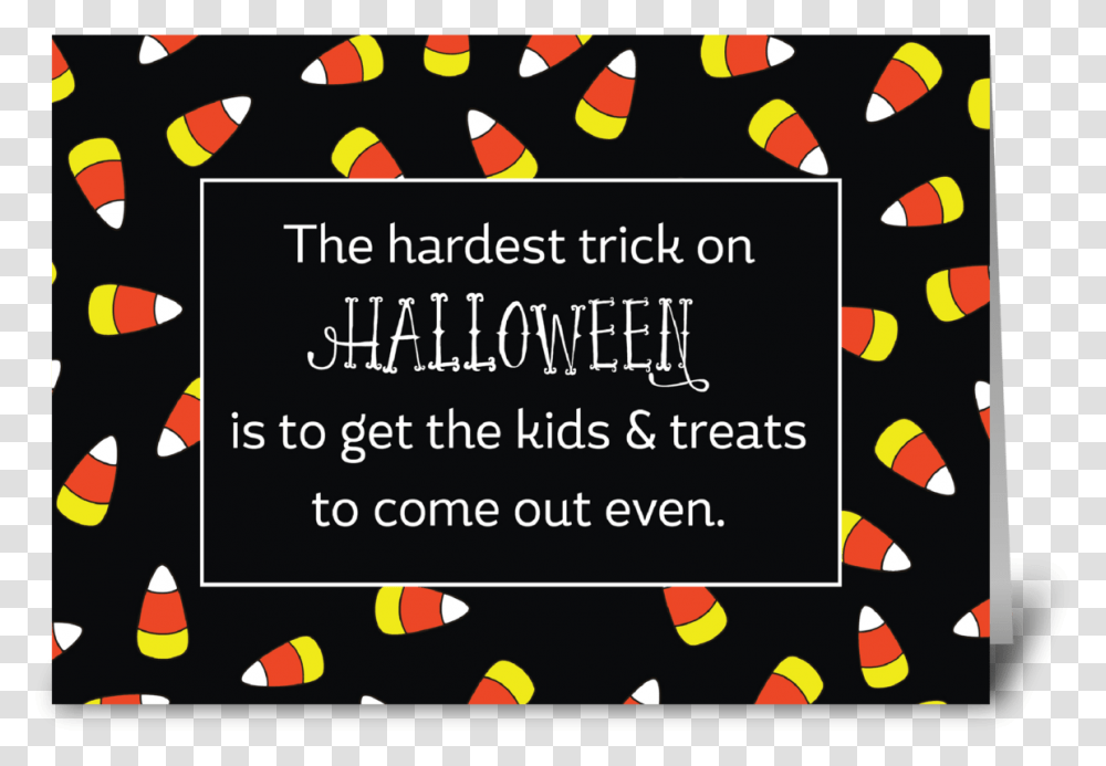 Halloween Candy Corn Humor Greeting Card Greeting Card, Bowling Transparent Png