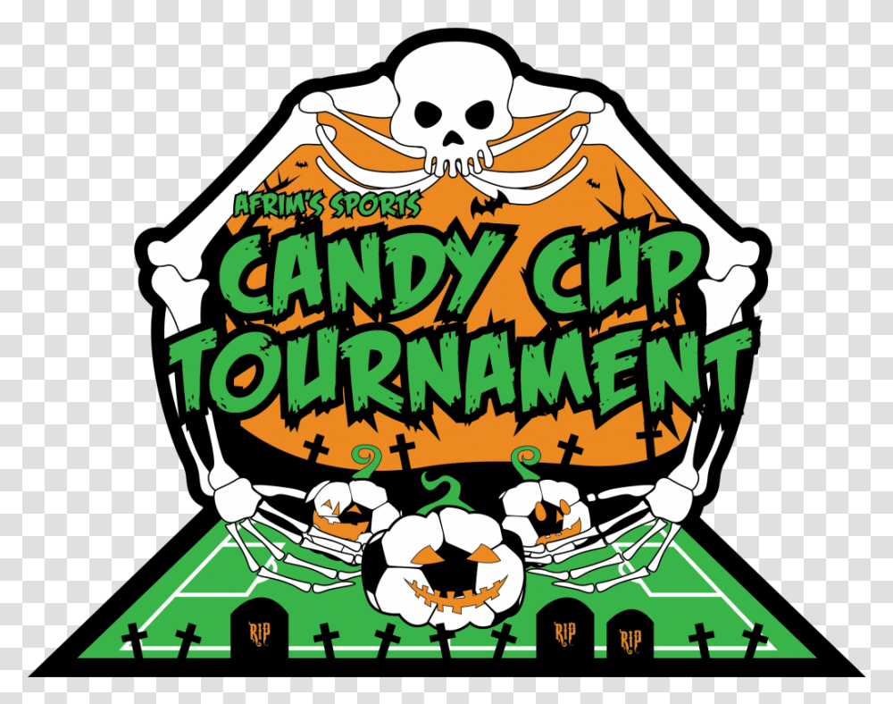 Halloween Candy Cup - Afrim's Sports Illustration, Poster, Advertisement, Flyer, Paper Transparent Png