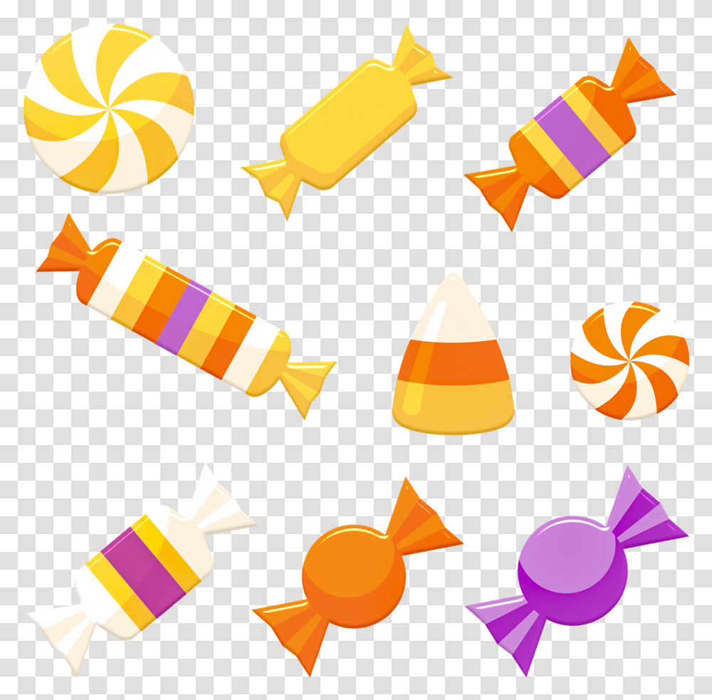 Halloween Candy Trick Or Free Image On Pixabay Candy Halloween, Symbol, Star Symbol, Lighting, Art Transparent Png