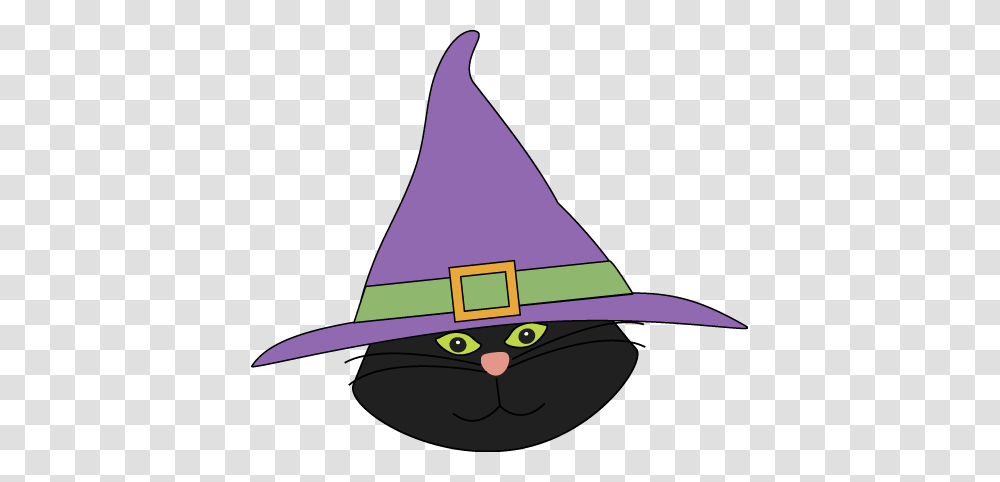 Halloween Cat Clip Art Halloween Witches, Apparel, Hat, Party Hat Transparent Png