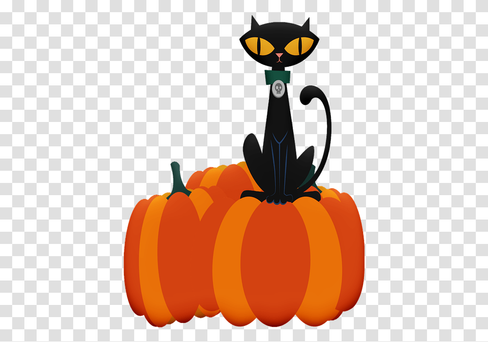 Halloween Cat Ghosts Free Image On Pixabay Imgenes De Fantasmas O Calaveras Halloween, Pumpkin, Vegetable, Plant, Food Transparent Png