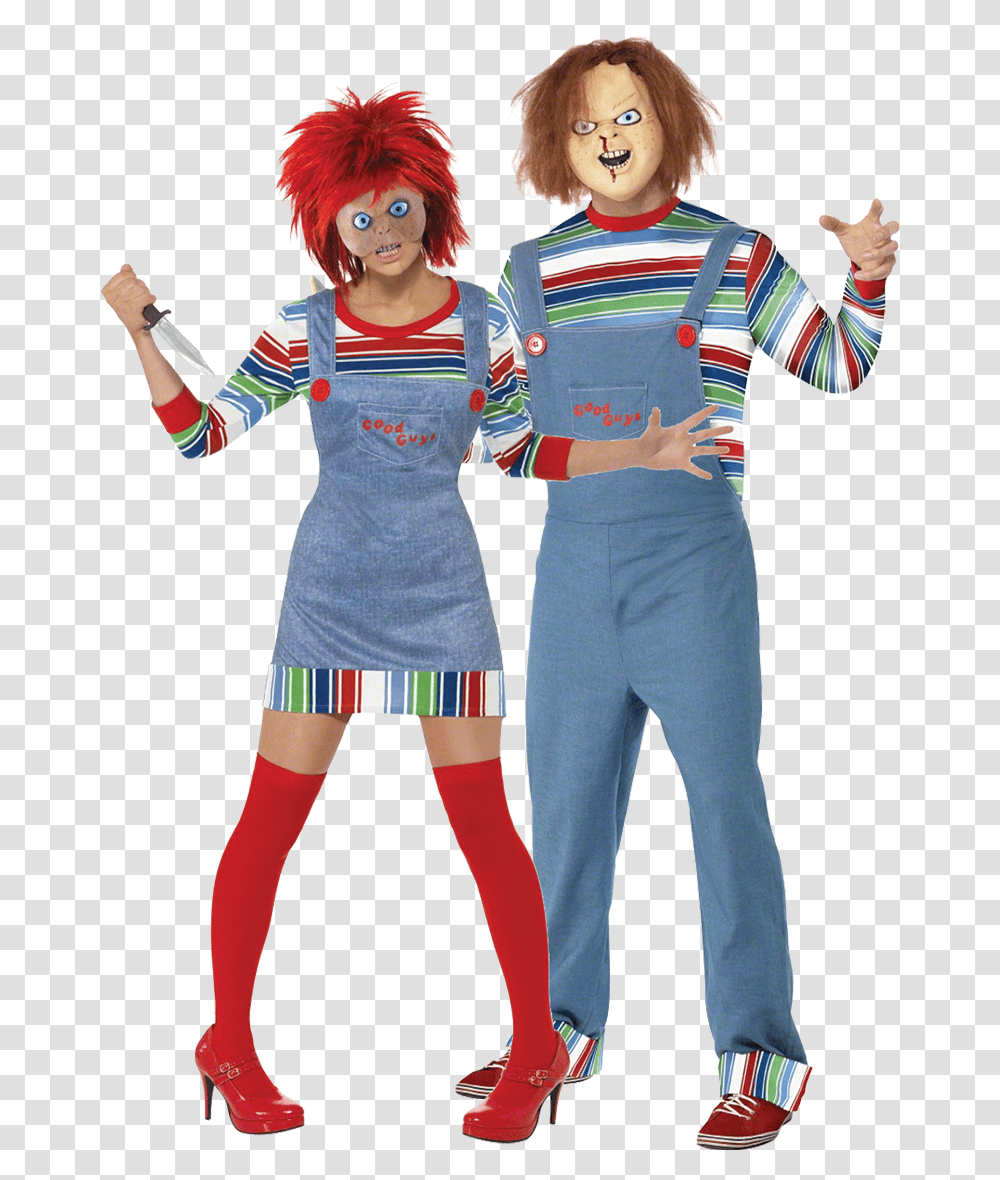 Halloween Chucky Costume, Performer, Person, Human, Clown Transparent Png