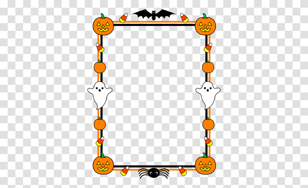 Halloween Clip Art Cute Halloween Border Frame, Plot, Pac Man Transparent Png