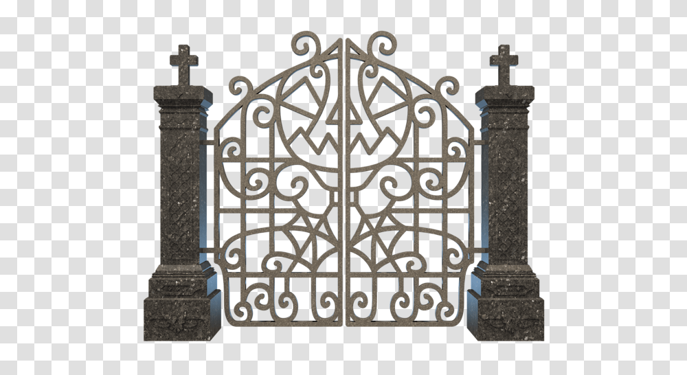 Halloween Clip Art Gate, Railing Transparent Png