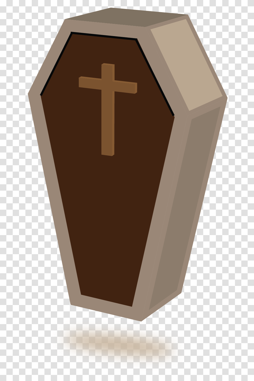 Halloween Clipart Coffin Cross, Mailbox, Letterbox, Leisure Activities, Sleeve Transparent Png