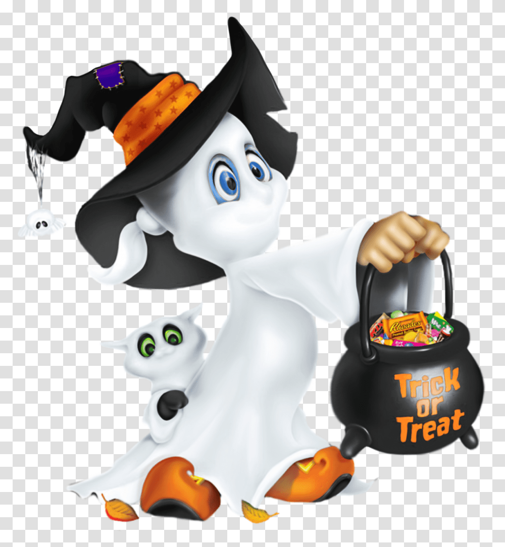 Halloween Clipart Cute Halloween, Person, Jar, Performer Transparent Png