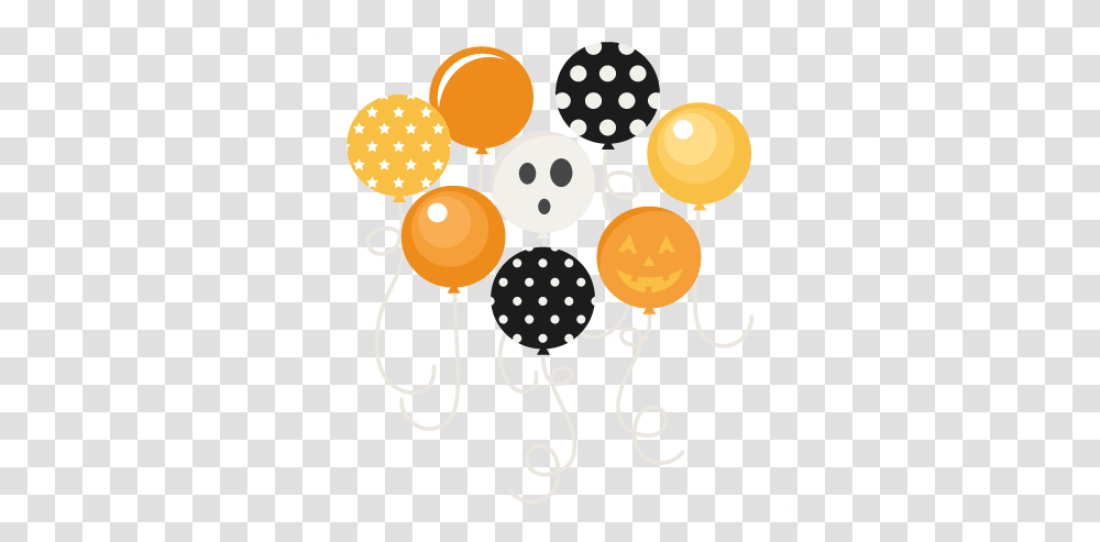 Halloween Clipart Halloween Balloons Halloween Balloons Clipart, Texture, Polka Dot Transparent Png