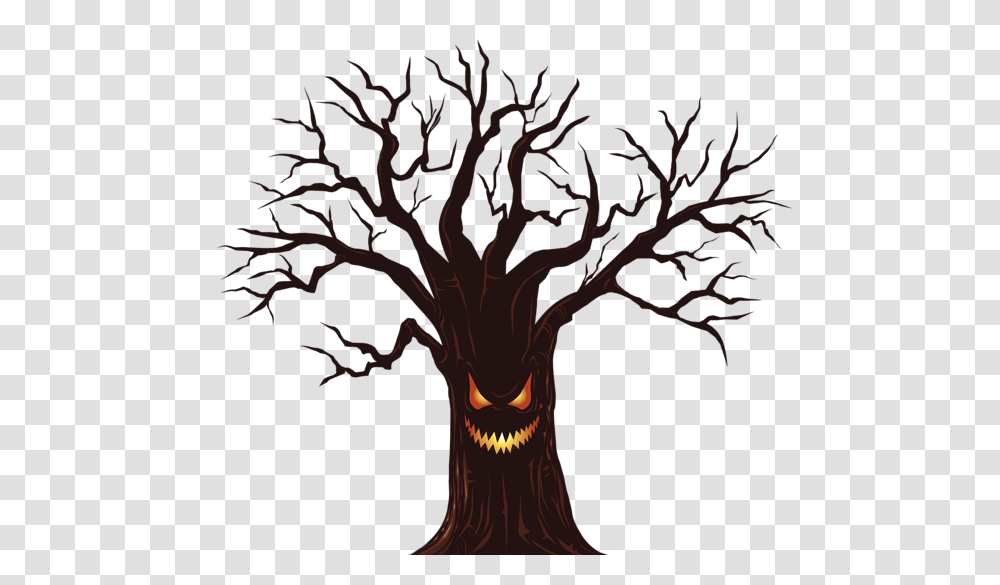 Halloween Clipart, Plant, Tree, Root Transparent Png