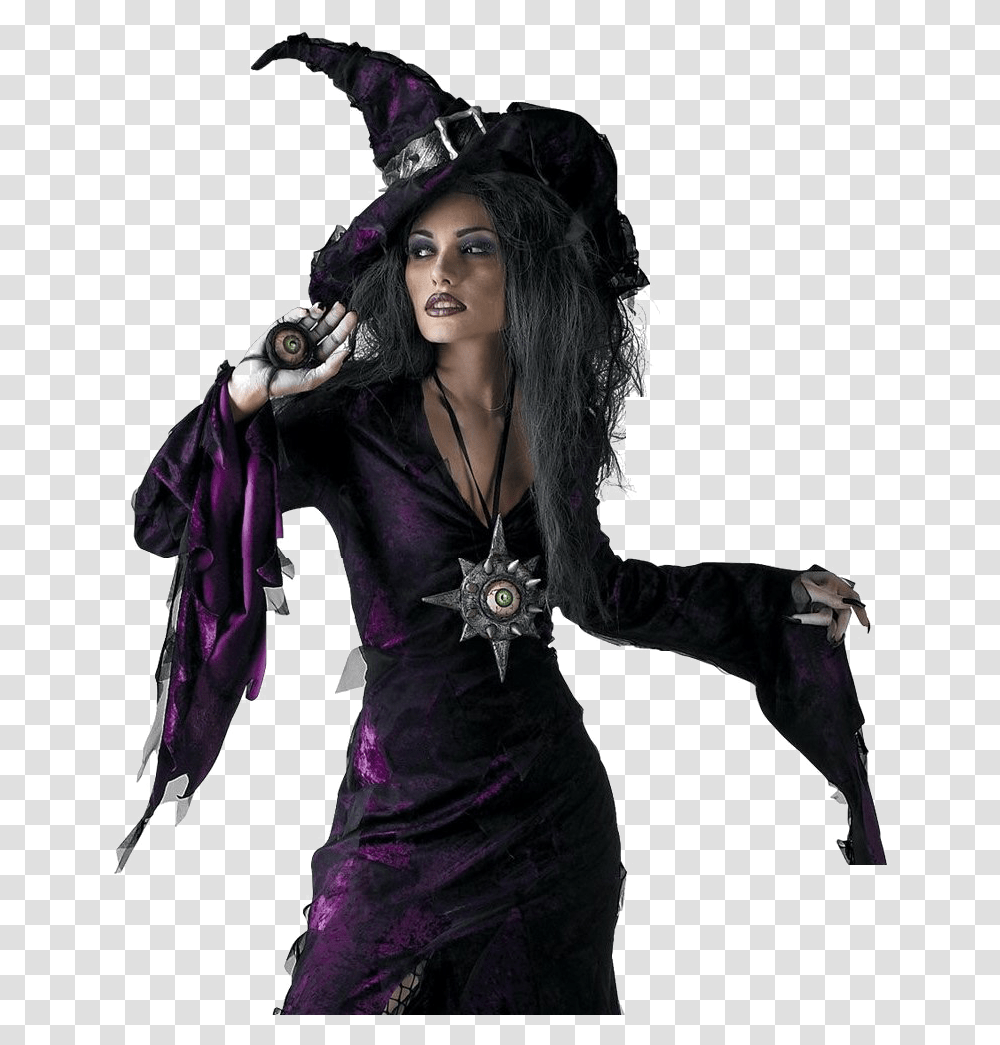 Halloween Costume Images Sorceress Costume, Female, Person, Sleeve Transparent Png