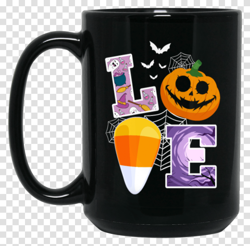 Halloween Costume Love Candy Corn Pumpkin- Toboart Family Quotes On Cup, Coffee Cup, Stein, Jug, Glass Transparent Png