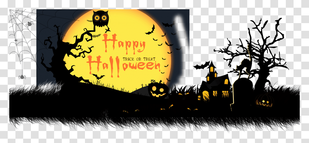 Halloween Costume Party Background, Poster, Advertisement, Fire Transparent Png