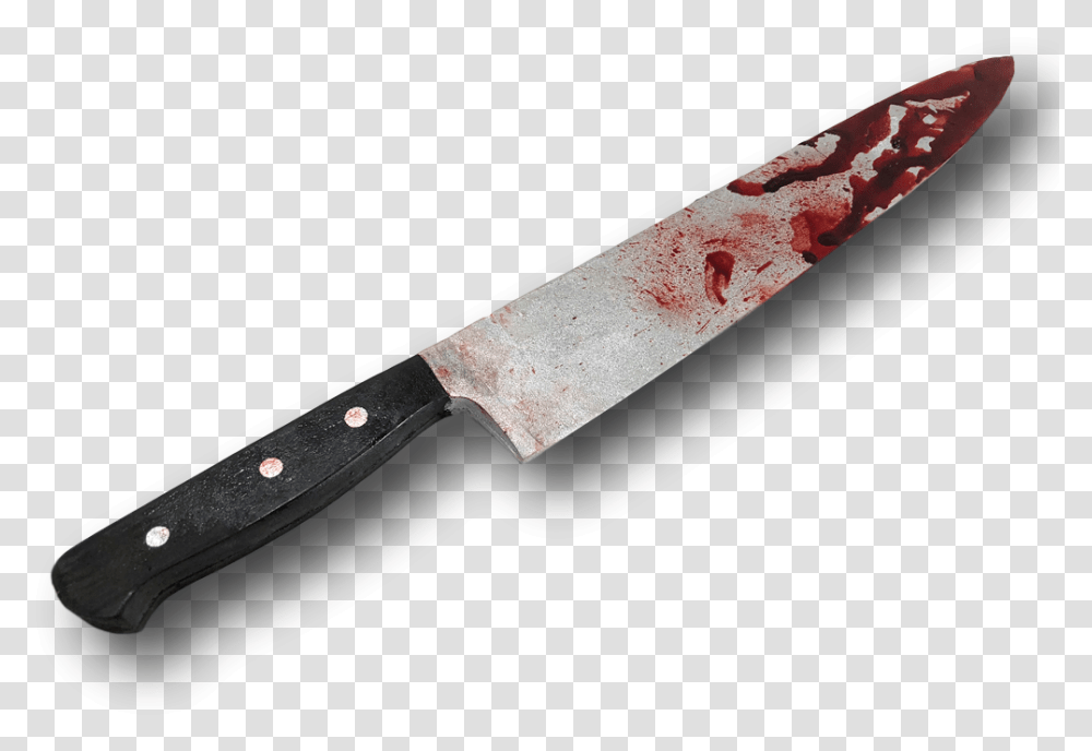 Halloween Costume Pu Movie Prop Bloody Knife, Blade, Weapon, Weaponry, Dagger Transparent Png