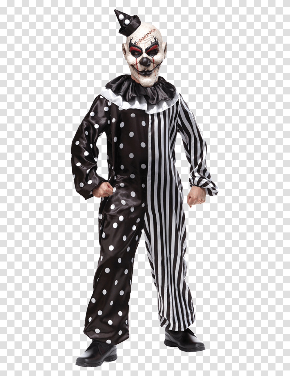 Halloween Costumes 2019 Kids Clown, Sleeve, Person, Long Sleeve Transparent Png
