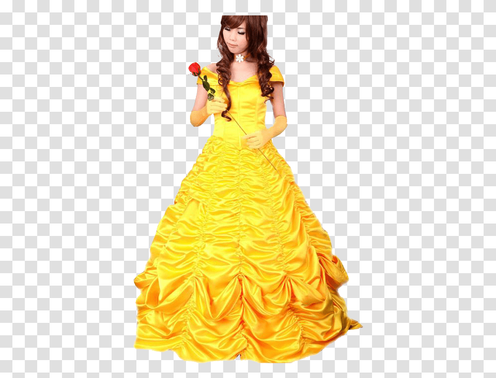 Halloween Costumes Belle, Dress, Female, Person Transparent Png
