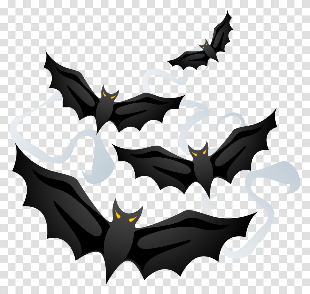 Halloween Creepy Bats Picture Halloween Creepy, Animal, Dragon, Nature, Sea Life Transparent Png