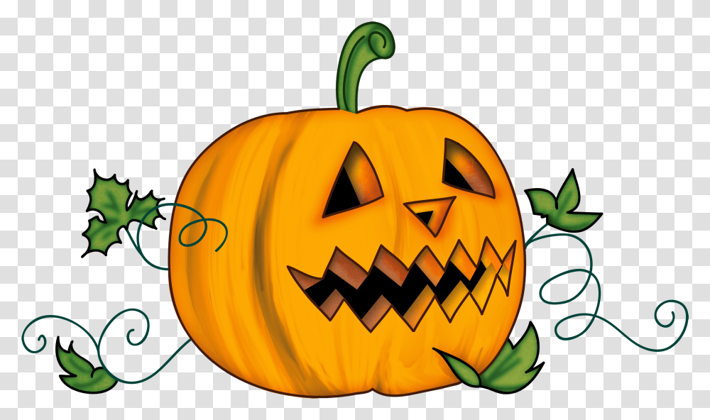 Halloween Creepy Pumpkin Clipart Halloween Clipart Pumpkin Patch, Plant, Vegetable, Food Transparent Png