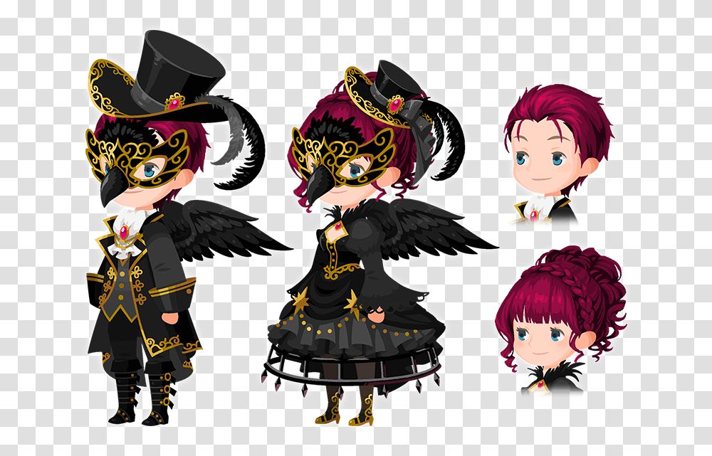 Halloween Crow Av Board Khux Halloween Outfits, Doll, Person, Costume, Hat Transparent Png