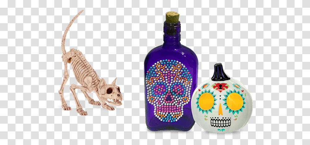 Halloween Decor Glass Bottle, Liquor, Alcohol, Beverage, Drink Transparent Png