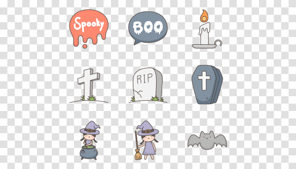 Halloween Doodle, Cross, Toy Transparent Png