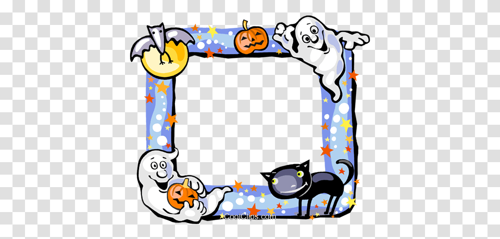 Halloween Frame Royalty Free Vector Clip Art Illustration Dot, Text, Alphabet, Number, Symbol Transparent Png