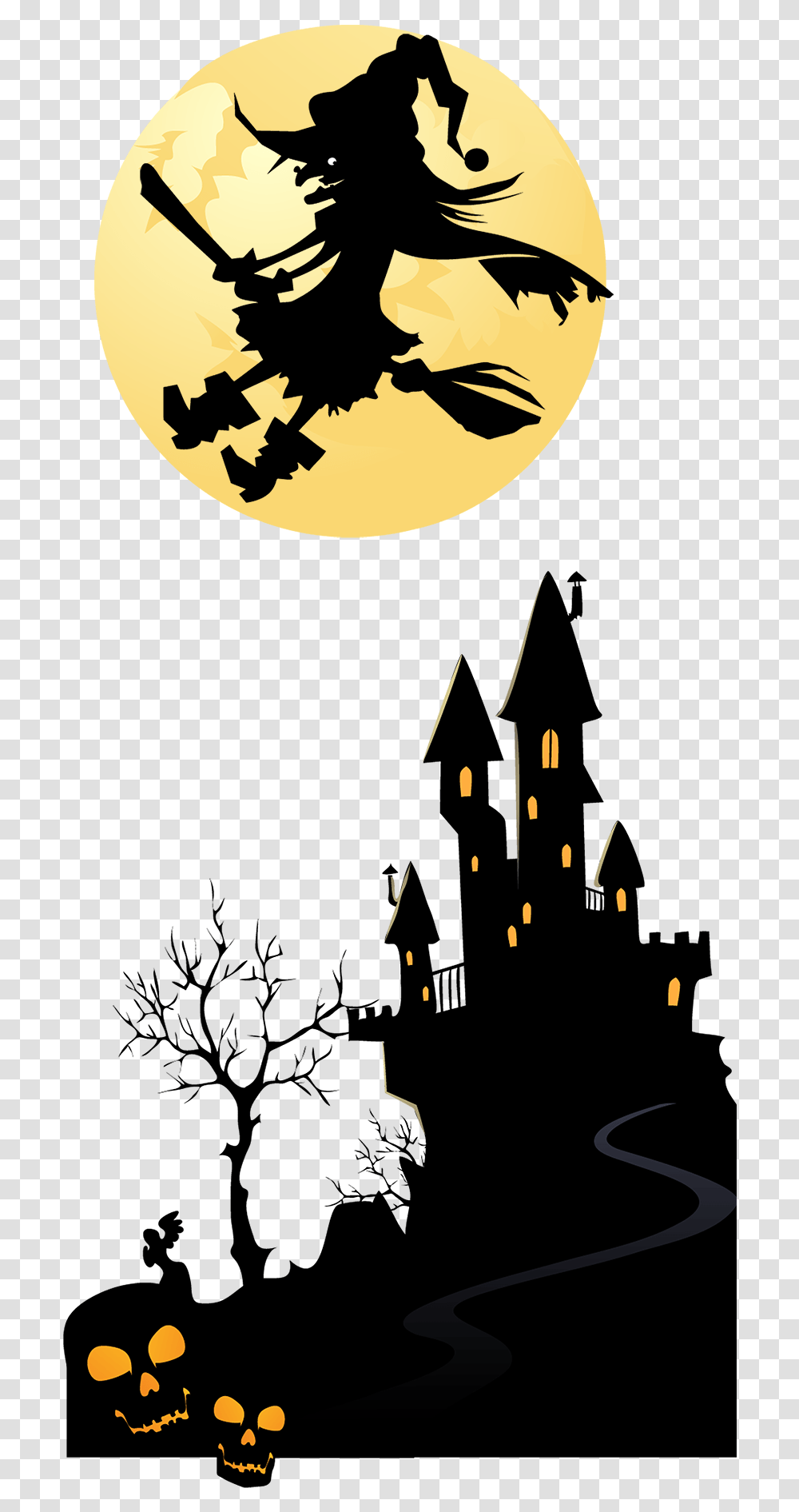 Halloween Free Download Hd Clipart Iphone X Halloween Witch, Poster, Advertisement Transparent Png