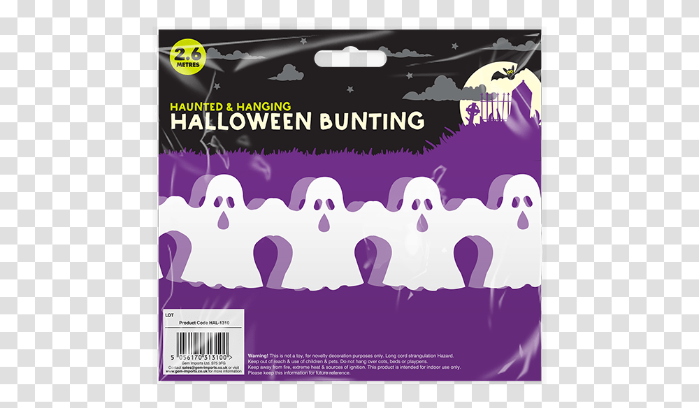 Halloween Garland, Flyer, Poster, Paper, Advertisement Transparent Png