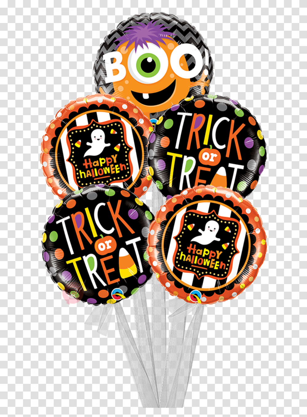 Halloween Ghost Amp Candy Corn Big Bouquet Illustration, Leisure Activities, Food, Lollipop, Circus Transparent Png