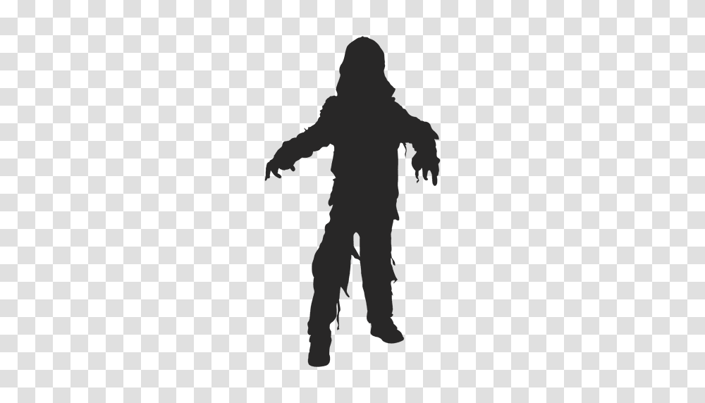 Halloween Ghost Costume Silhouette, Person, Pedestrian, Standing, Walking Transparent Png