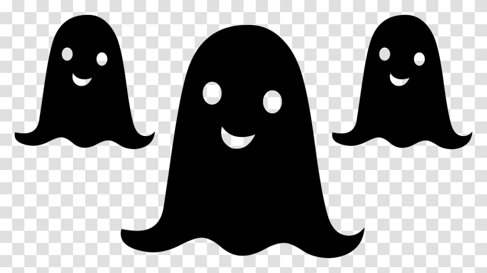 Halloween Ghosts, Stencil, Label Transparent Png